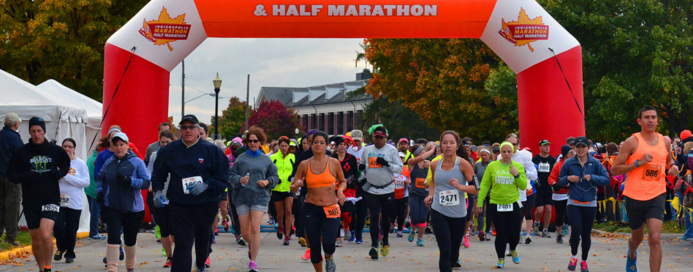 2014 Indianapolis Marathon - Start